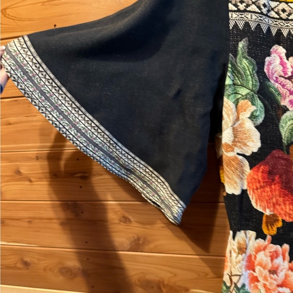 NWT Anthropologie Farm Rio Esmeralda Maxi Dress - Picture 3 of 5